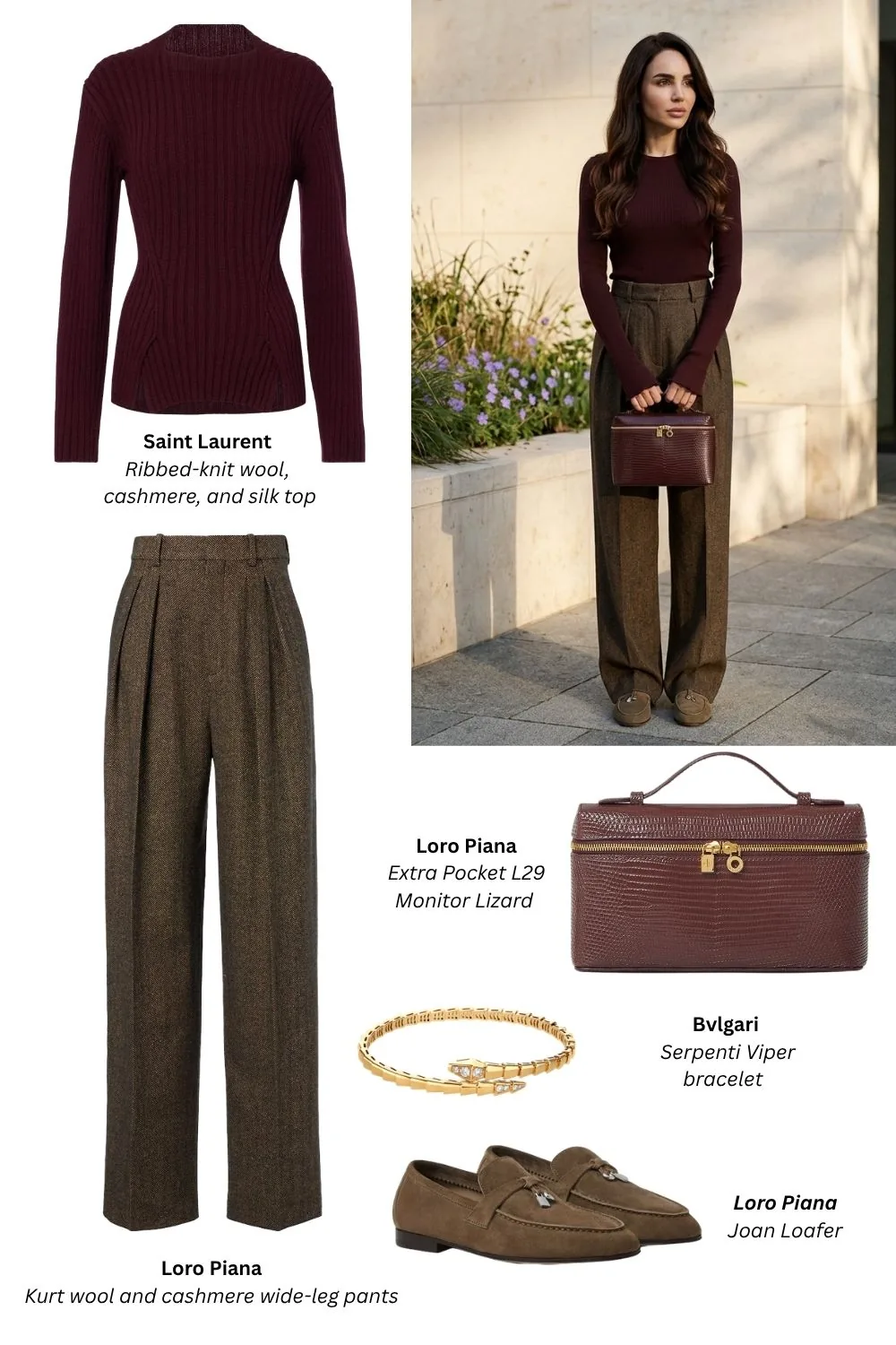 Chocolate brown, the new neutral of the season
